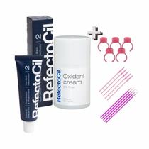 Kit Refectocil 1 Tinta + 1 Oxidante N2 Preto Azulado