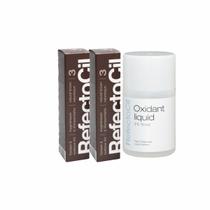 Kit Refectocil 2 Tinta + 1 Oxidante N.3 Castanho Natural Kit Refectocil 2 Tinta + 1 Oxidante N.3 Castanho Natural