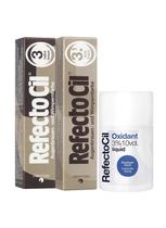 Kit Refectocil 2 Tintas + 1 Oxidante Nº3 e Nº3.1 15 ml Cada