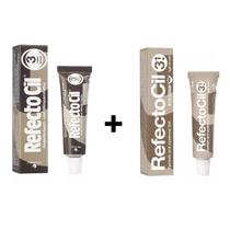 Kit Refectocil Tintas 3 (Cast Natural E 3.1 Cast Claro 15Ml