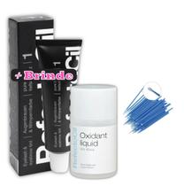 Kit Refectocil Tintura Coloração e Oxigenada Oxidante Líquido 3%10Vol