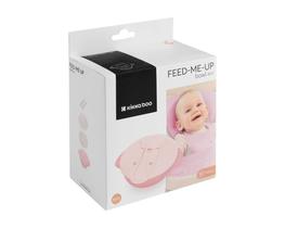 Kit Refeição 4 em 1 com Tampa e 2 Talheres Pink KikkaBoo