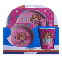 Kit Refeição Alimentação Patrulha Canina Skye Zona Criativa Kit Refeição Alimentação Patrulha Canina Skye Zona Criativa