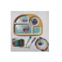 Kit Refeição Bambu Tigre - Buba Kit Refeição Bambu Tigre - Buba