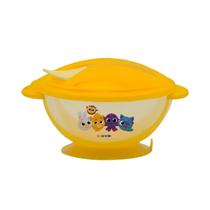 Kit Refeição Bowl C/ Tampa E Talher Bolofofos - 300ml - Zoop Kit Refeição Bowl C/ Tampa E Talher Bolofofos - 300ml - Zoop