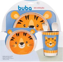 Kit Refeição Buba Bambu Tigrinho Kit Refeição Buba Bambu Tigrinho