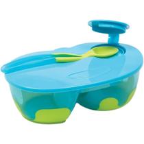 Kit Refeição Buba Com Divisória Azul Kit Refeição Buba Com Divisória Azul
