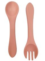 Kit Refeição Infantil 2 Pçs Silicone 2445982 Vinho - Quanhe Kit Refeição Infantil 2 Pçs Silicone 2445982 Vinho - Quanhe