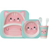 Kit Refeição Infantil Bambu Buba