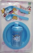 Kit Refeição Infantil Bebê Criança - RCA (4 Peças)