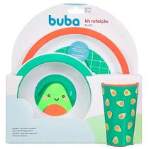 Kit refeição infantil frutti avocado buba ref:12747