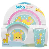 KIT refeição infantil Girafa KIT refeição infantil Girafa