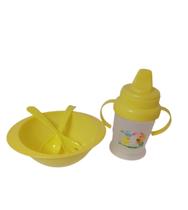 Kit Refeição Infantil Tigela Bowl Para Papinha