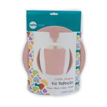 Kit Refeição Infantil Vem Rosé Linha Alegria