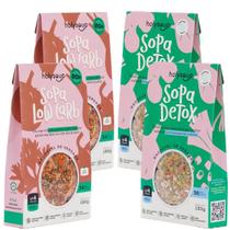 Kit Refeição Instantanea Sopa Detox Fit Low Carb Holyfoods Kit Refeição Instantanea Sopa Detox Fit Low Carb Holyfoods