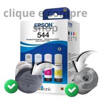 Kit Refil 4 Cores Para T544 L5193 L3110 L3150 L3210 L3250 L5190 L3250