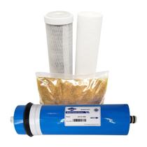 Kit Refil 4 Estágios 400gpd Resina Mb400 - 500g Kit Refil 4 Estágios 400gpd Resina Mb400 - 500g