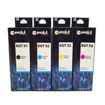Kit Refil 4 Garrafas de Tinta Compatível Gt52 Gt53 P/ Gt5810 Smart Tank Kit Refil 4 Garrafas de Tinta Compatível Gt52 Gt53 P/ Gt5810 Smart Tank