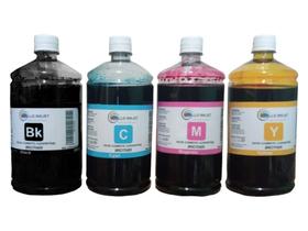 Kit Refil 4 Litros Tinta Compativel Com Impressora Brother Tank DCP-T720DW T420W T820DW T520W / MFCT4500DW / TBt6001 Bt5001 T300 T500 T700 - APOLLO INKJET