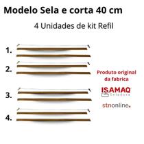 Kit Refil 40cm Manutenção 4 Unidades Modelo Sela e Corta Kit Refil 40cm Manutenção 4 Unidades Modelo Sela e Corta