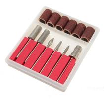 Kit Refil 6 Lixas + 6 Brocas Lixa Elétrica Lixadeiras Unhas Salão - OFERTA!!