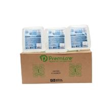 Kit Refil Alcool Em Gel 70% Antisséptico Sem Exágue 70 INPM Caixa Com 6 Unidades 800 ml Cada