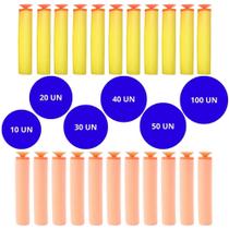 Kit Refil Balas Com Ventosas Para Lançador De Dardos Modelo Nerf Kit Refil Balas Com Ventosas Para Lançador De Dardos Modelo Nerf