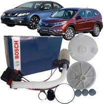 Kit refil bomba de combustível honda civic crv 2.0 16v flexone 2013 a 2016 bosch