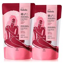 Kit Refil Creme Desodorante Nutritivo Para o Corpo Tododia Cereja e Avelã Kit Refil Creme Desodorante Nutritivo Para o Corpo Tododia Cereja e Avelã