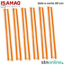 Kit Refil de 50cm para Manutenção com 6 Unidades Modelo Sela e Corta para Seladoras Pedal e Manual Isamaq Kit Refil de 50cm para Manutenção com 6 Unidades Modelo Sela e Corta para Seladoras Pedal e Manual Isamaq