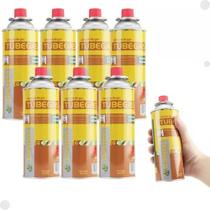 Kit Refil De Gas Campgas Para Fogareiros E Macaricos Nautika 8 Unidades