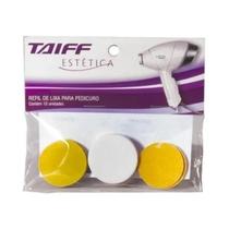 Kit Refil de Lixas Para Pedicuro Soft Feet Taiff - 10 Lixas