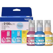 Kit Refil de tinta Ciano, magenta, Amarelo (3 refis), BTD1003PK, BROTHER Kit Refil de tinta Ciano, magenta, Amarelo (3 refis), BTD1003PK, BROTHER