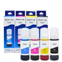 Kit Refil de Tinta Compatível Para Epson L15160 T524 Kit Refil de Tinta Compatível Para Epson L15160 T524