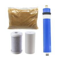 Kit Refil Deionizador 4 Estágios 5 polegadas 100gpd MB400 - 400g Kit Refil Deionizador 4 Estágios 5 polegadas 100gpd MB400 - 400g