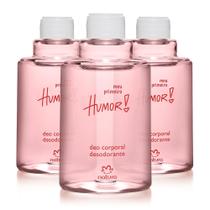 Kit Refil Deo Corporal Meu Primeiro Humor Feminino - 100ml Kit Refil Deo Corporal Meu Primeiro Humor Feminino - 100ml