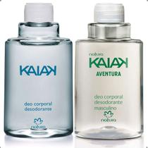 KIT Refil Desodorante Antitranspirante Corporal Natura Kaiak Masculino + Kaiak Aventura 100mL