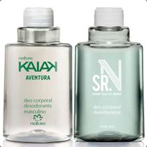 KIT Refil Desodorante Corporal Natura Kaiak Aventura Masculino + SR N 100mL