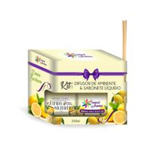 Kit refil difusor e Sabonete Líquido Limão Siciliano 250ml