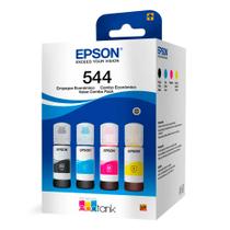 Kit Refil Epson 544 Preto, Ciano, Amarelo, Magenta Kit Refil Epson 544 Preto, Ciano, Amarelo, Magenta