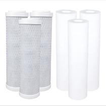 Kit Refil Filtro 9 34 3 Carbon Block 3 Polipropileno Liso Kit Refil Filtro 9 34 3 Carbon Block 3 Polipropileno Liso