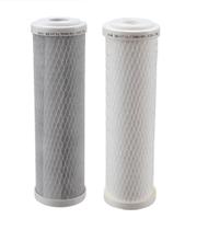 Kit Refil Filtro Carvão Carbon Block E Polipropileno 9.3/4' Kit Refil Filtro Carvão Carbon Block E Polipropileno 9.3/4'