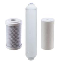 Kit Refil FIltro Consumo 3 Estágios 5" Alcalinizante Kit Refil FIltro Consumo 3 Estágios 5" Alcalinizante