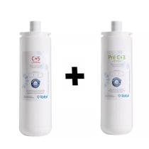 Kit Refil Filtro IBBL C+5 + Refil Filtro IBBL Pré C+3 Original Compatível para PDF300 e PDF100