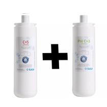 Kit Refil Filtro IBBL C+5 + Refil Filtro IBBL Pré C+3 Original Compatível para PDF300 e PDF100