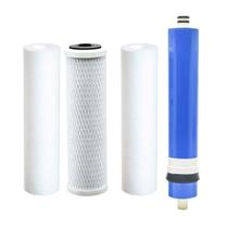 Kit Refil Filtro Osmose Reversa Consumo 150gpd 4 Estágios