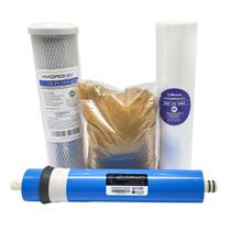 Kit Refil Hydronix Deionizador 4 Estágios 100gpd Resina Mb400