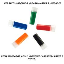 Kit refil marcador vboard master 5 cores - pilot Kit refil marcador vboard master 5 cores - pilot