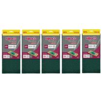 Kit Refil Mop Abrasivo para Limpeza Pesada 5 unidades Noviça Bettanin Kit Refil Mop Abrasivo para Limpeza Pesada 5 unidades Noviça Bettanin