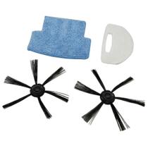 Kit Refil Mop Pano com Filtro e Escovas para Robô Aspirador W100 HO041 RB-01 Oba Duster - WAP